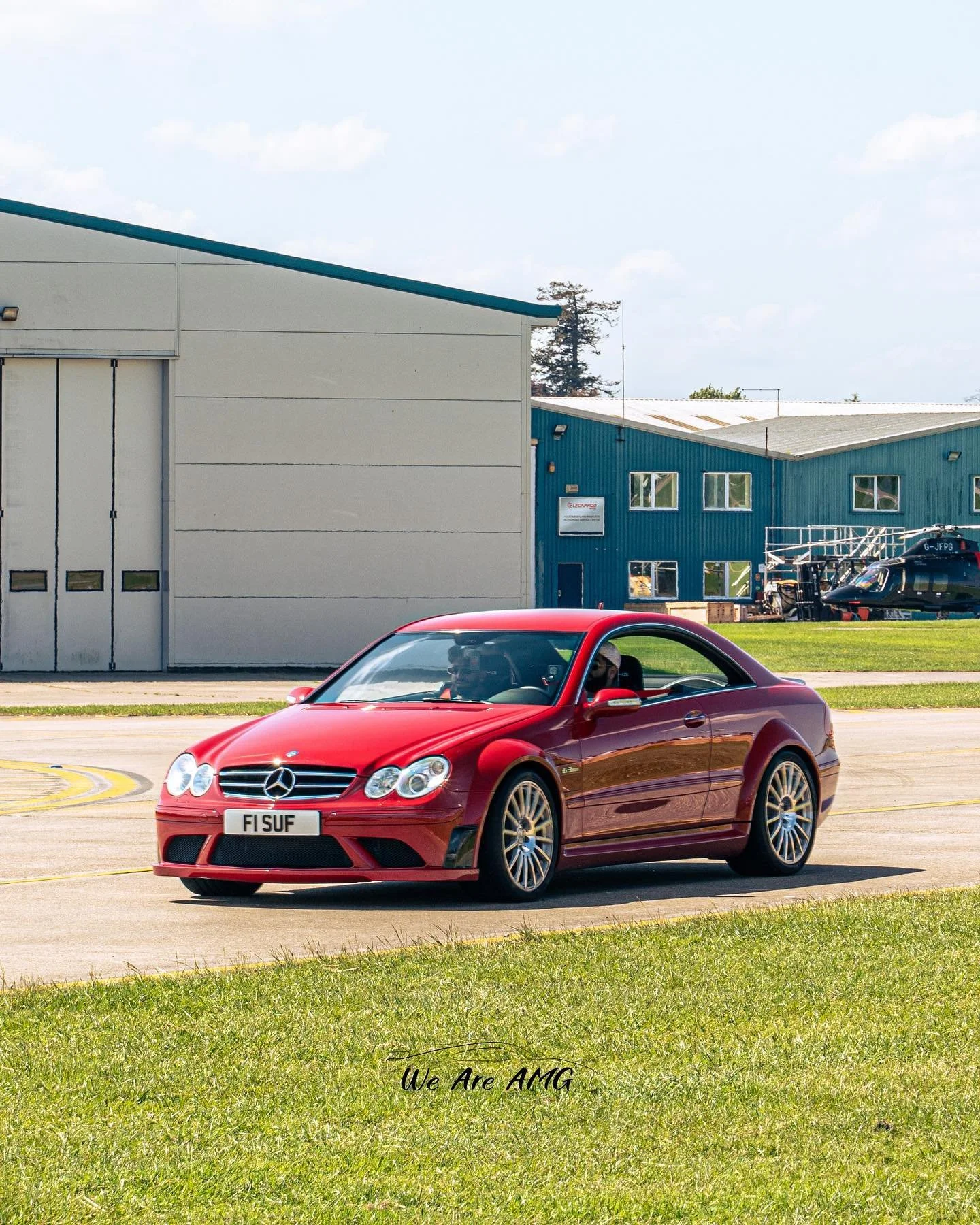 Stretching out on the runway, one stunning CLK black series doing what it&rsquo;s built to do.

#WeAreAMG

@we_are_amg for more of our AMG content 😮&zwj;💨

#AMG #CLK #CLKAMG #CLKBlackSeries #Ionic #GermanMuscle #SupercarFest #Rare #Supercar #BlackS