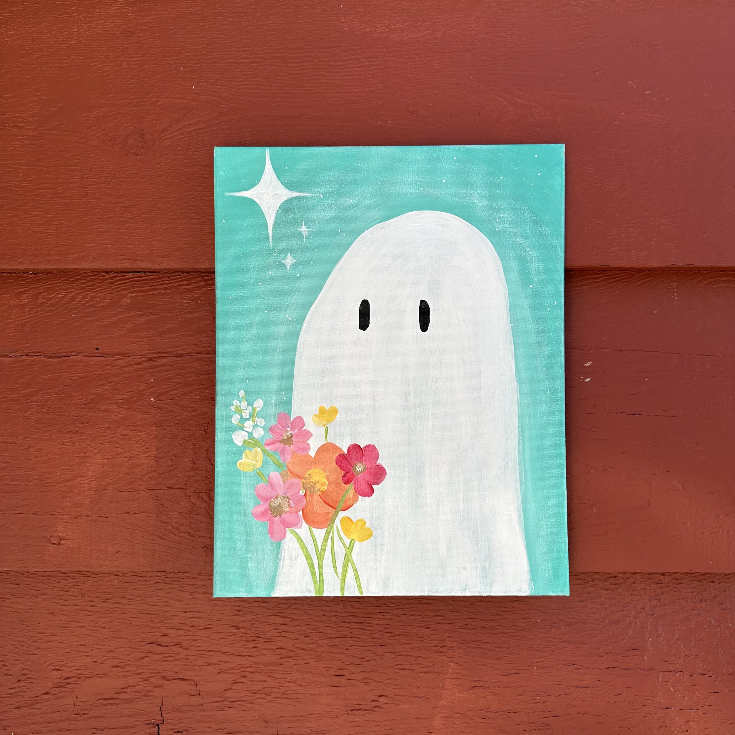Friendly Ghost Paint Class - All Ages!