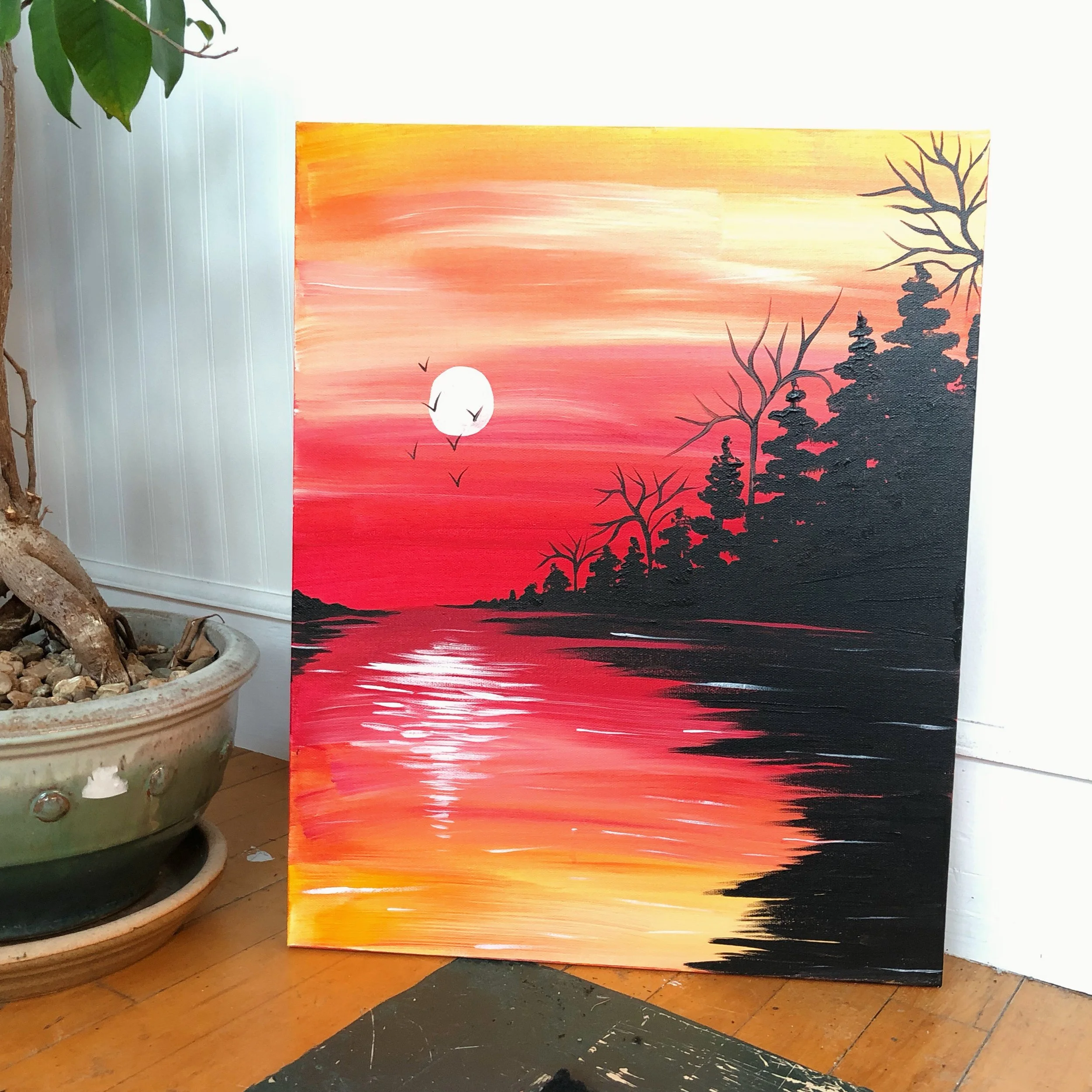 Golden Sun Paint Class