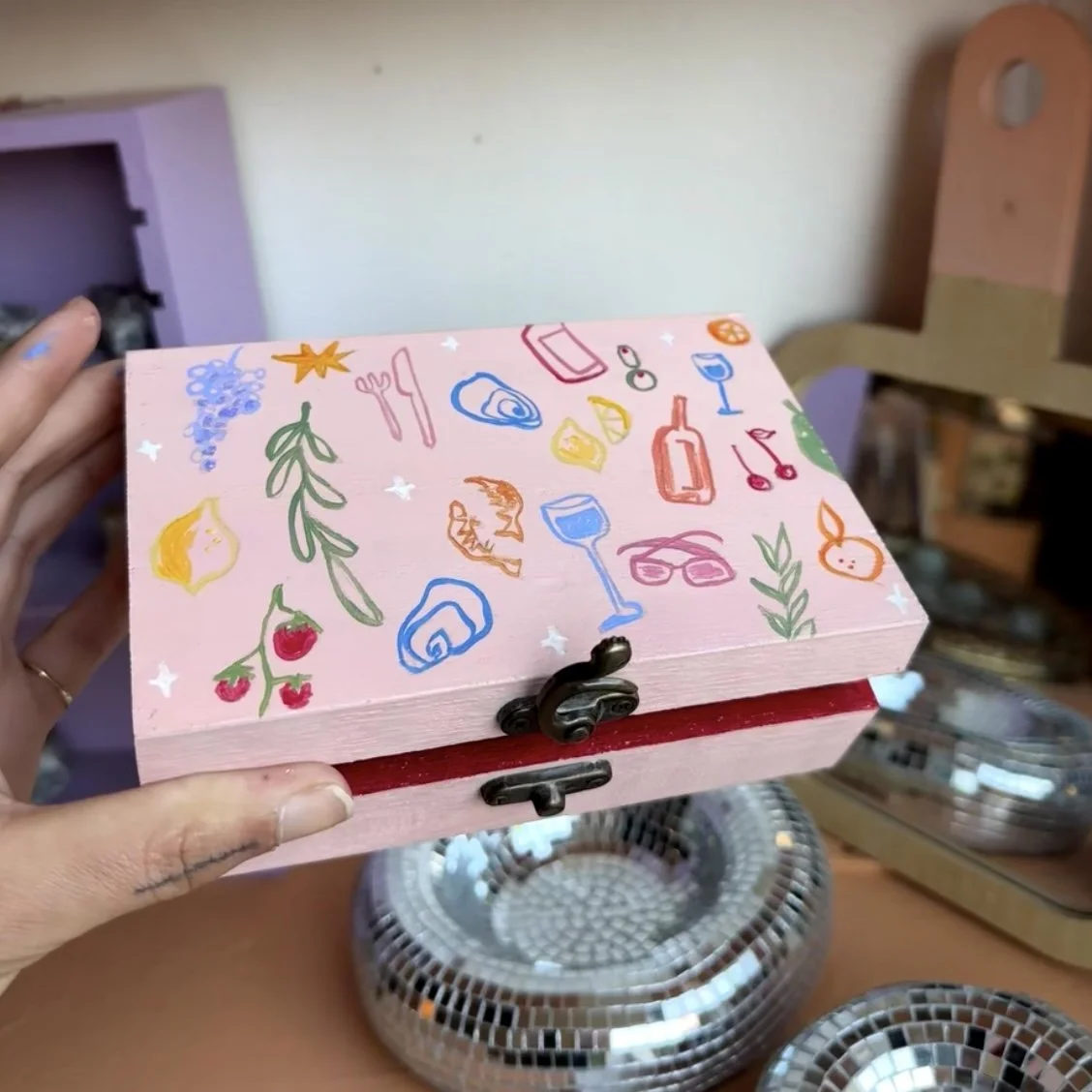 Paint your own Keepsake Box