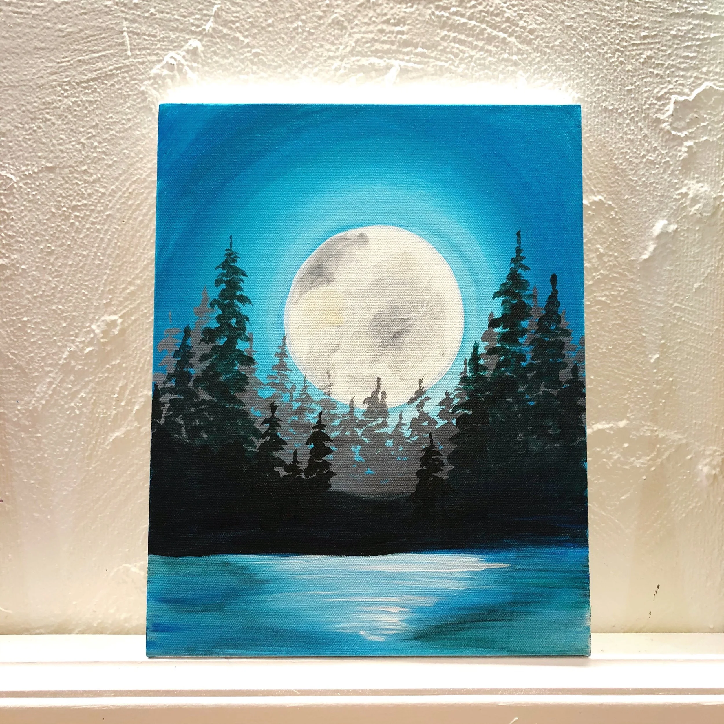 Full Moon on the Lake