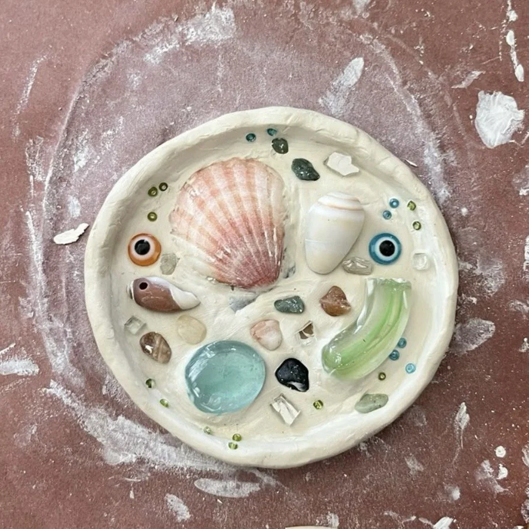 Clay Mosaic Dish