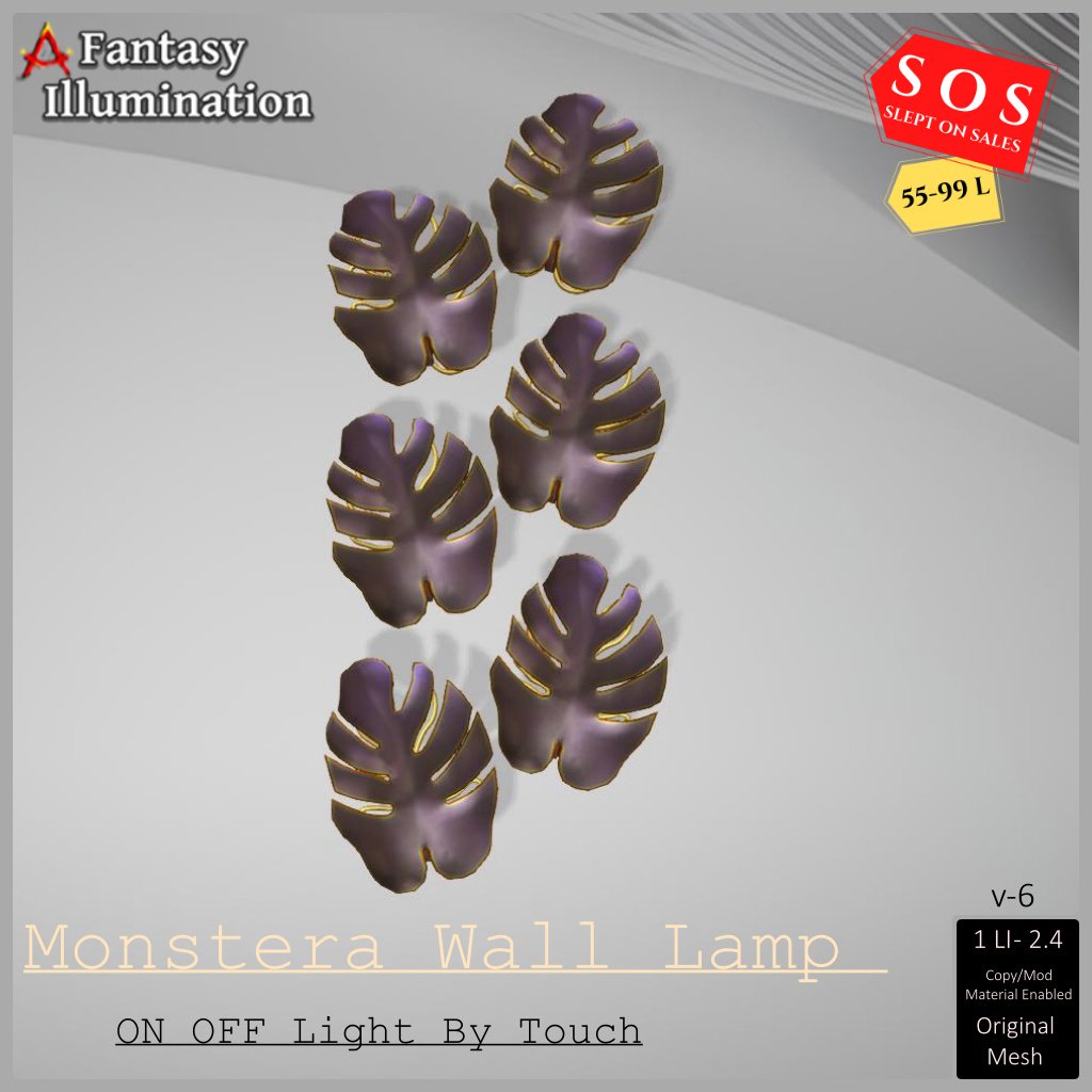 23.a Fantasy Illumination_ Monstera Wall Lamp V-6.jpg