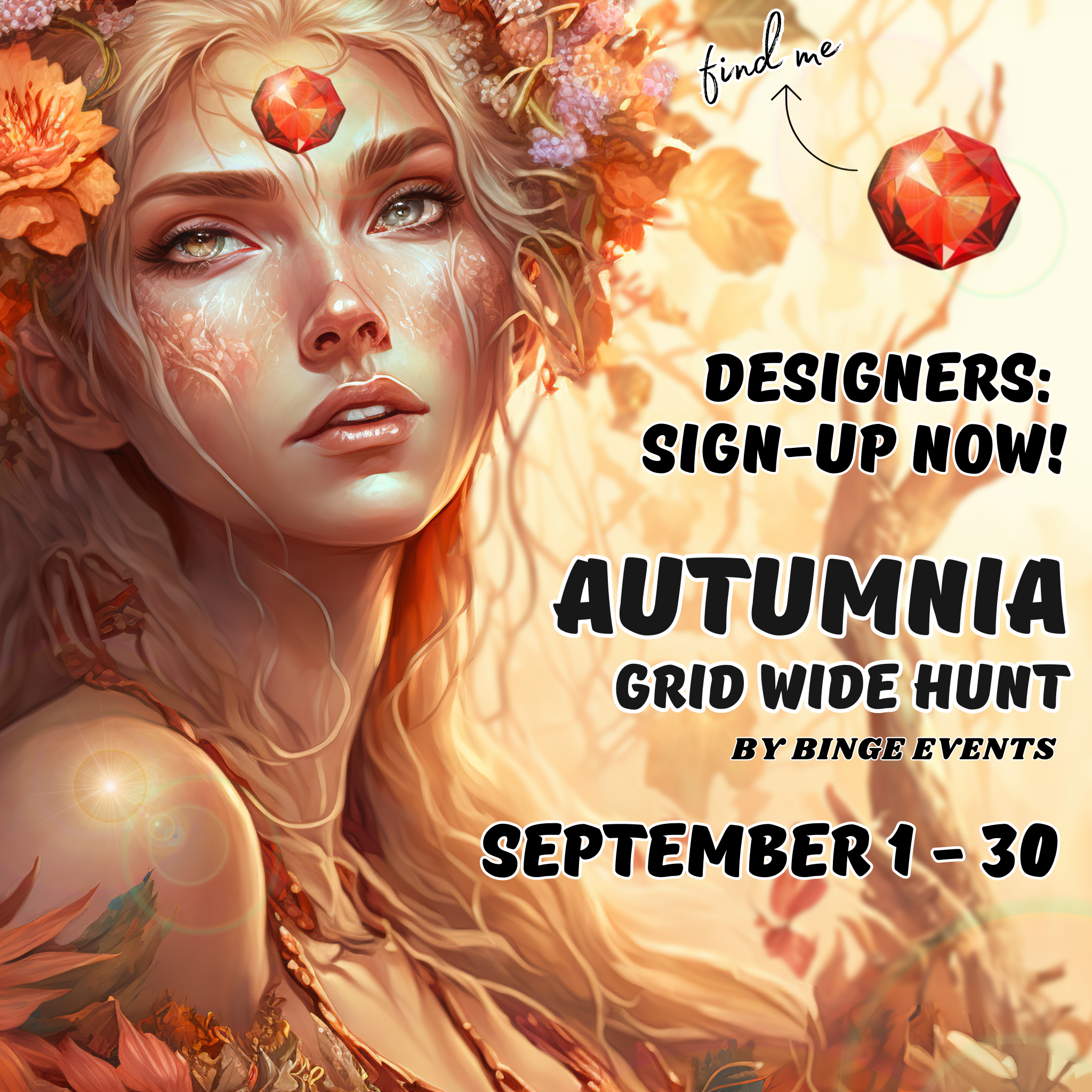 Autumnia Hunt in Second Life Designer Application