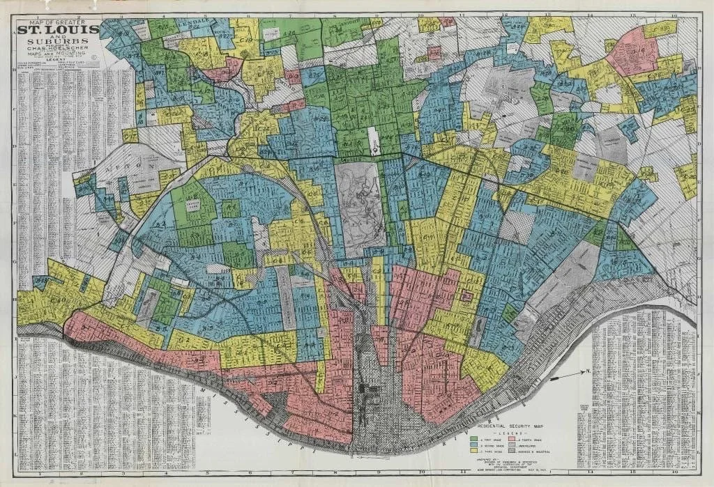 1935: More Red: Redlining and Segregated Housing — The Saint Louis Story
