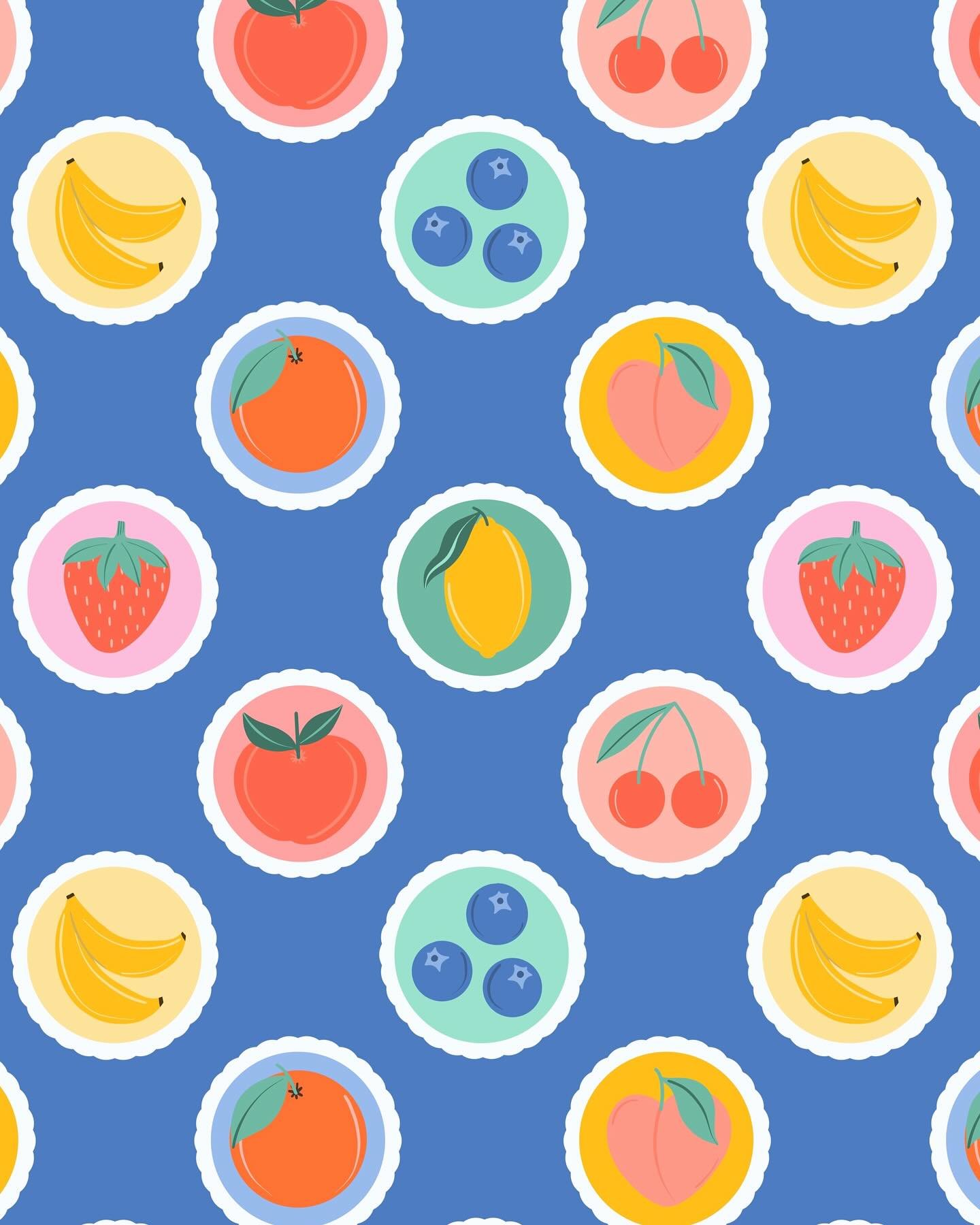 I had to share this pattern because making it was such a tonic to a general malaise I felt today! Nothing like some colourful and fun drawings to help as a mood booster 😃

I hope my work makes you smile! It&rsquo;s my main goal with what I do 😊
.
.