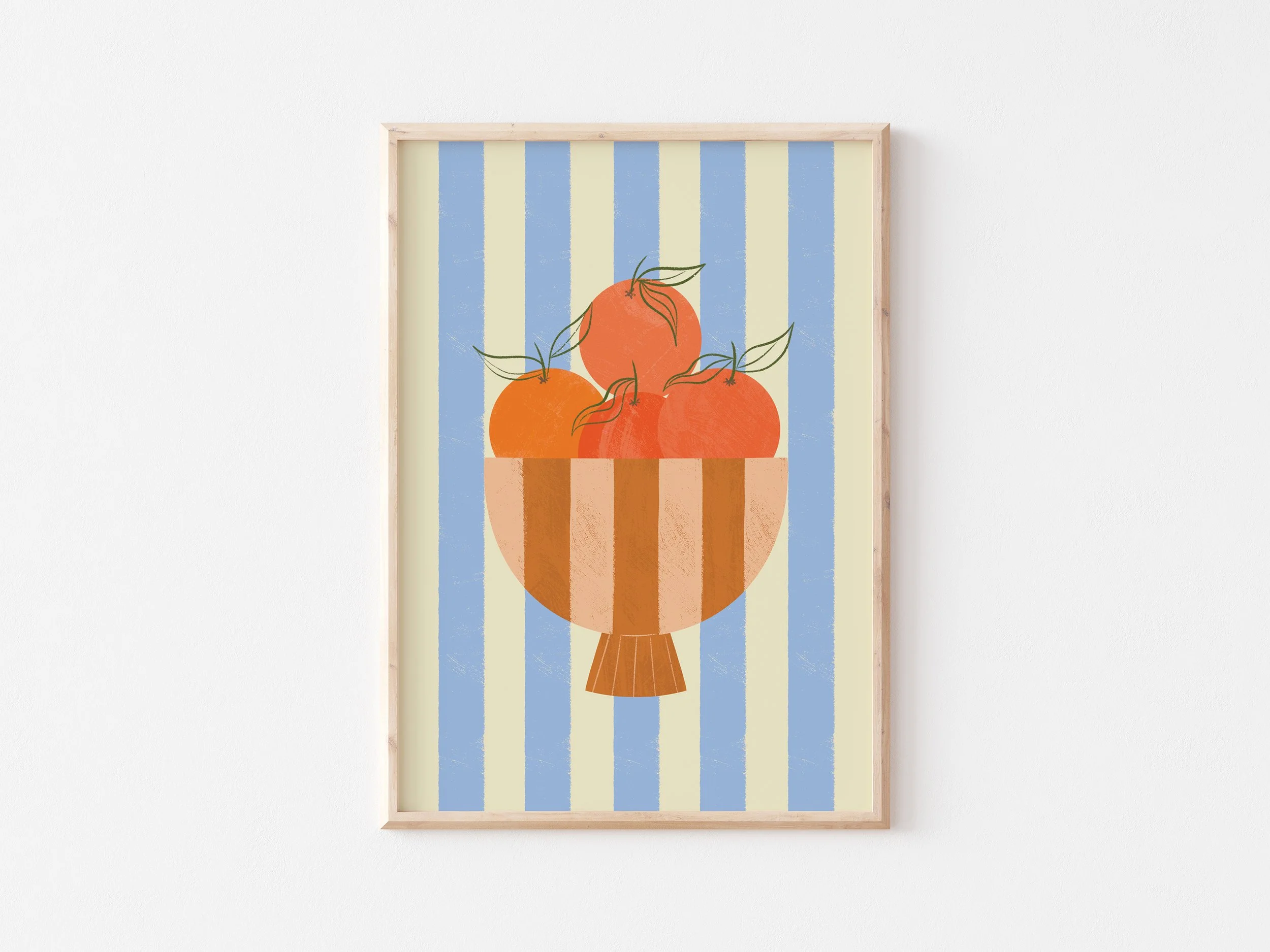 Les Oranges Art Print