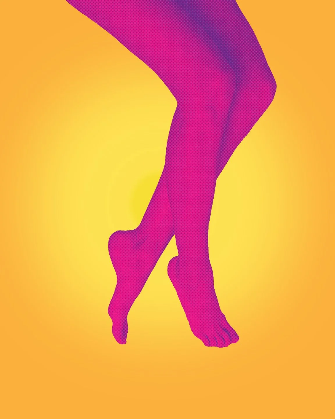 "legs" art print