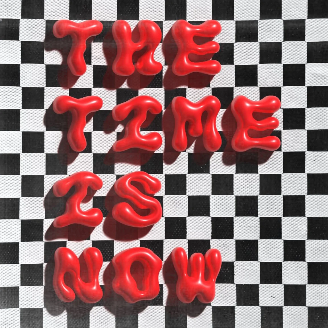 "the time is now" art print