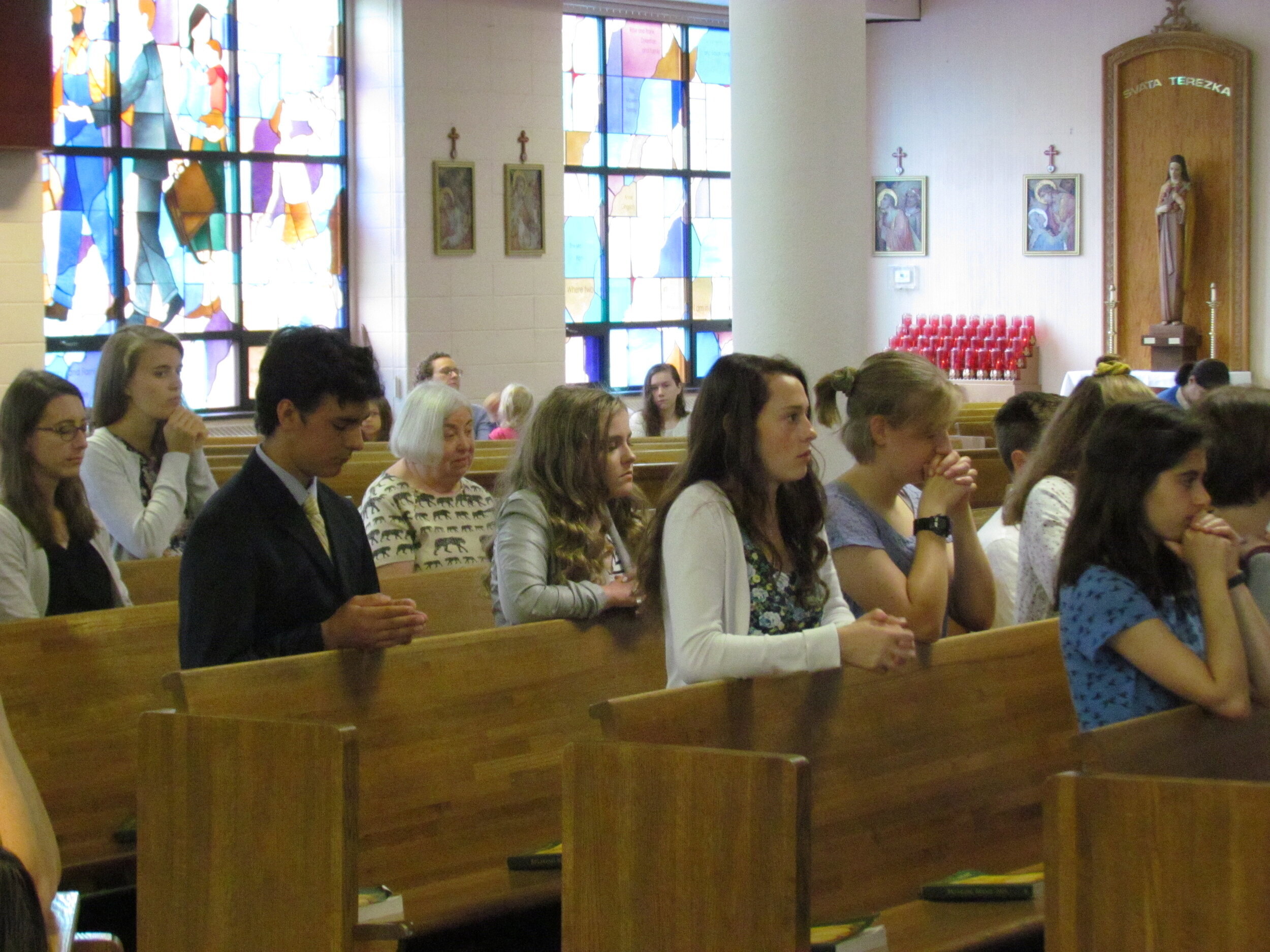 Deacon Roberts’ Homily from Our Last Day of School
