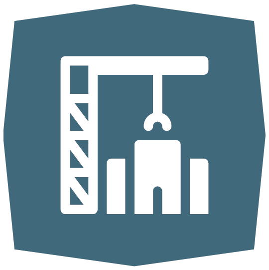 Icon representing real estate development services