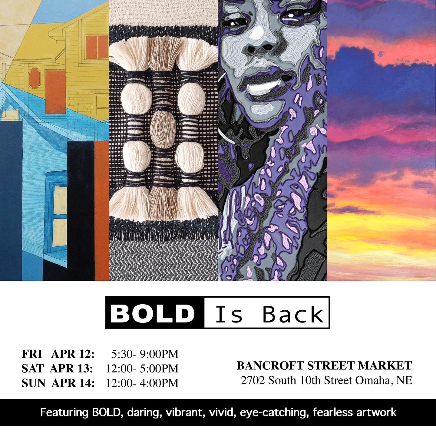 So excited to have a painting in this show again this year!  My painting, &ldquo;Orange Tree in Brown Pot&rdquo; is part of the show. &ldquo;Bold is Back&rdquo; is at the Bancroft Street Market this year, so many incredible artists participating.  Ap