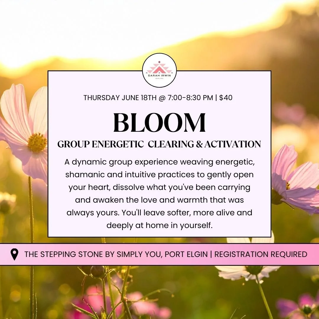 BLOOM - GROUP ENERGETIC CLEARING & ACTIVATION