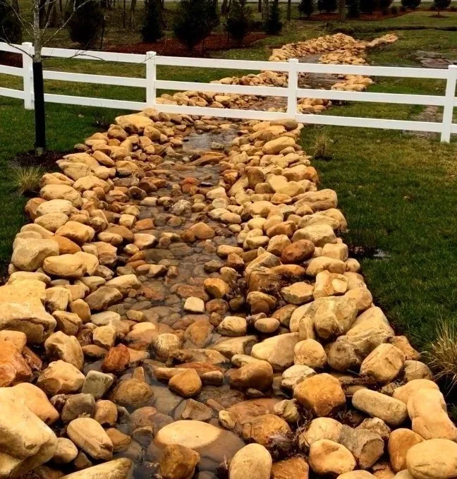 Backyard Drainage Solution Preventing Water Pooling in College Grove, TN