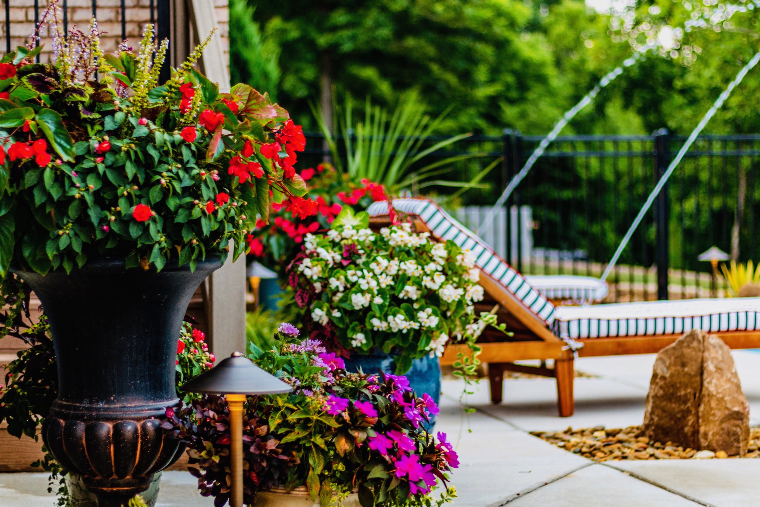 Poolside Patio