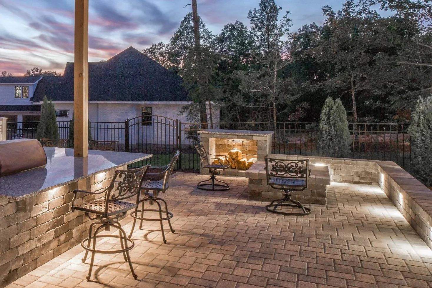 Outdoor Fireplace Ideas in Columbia, TN