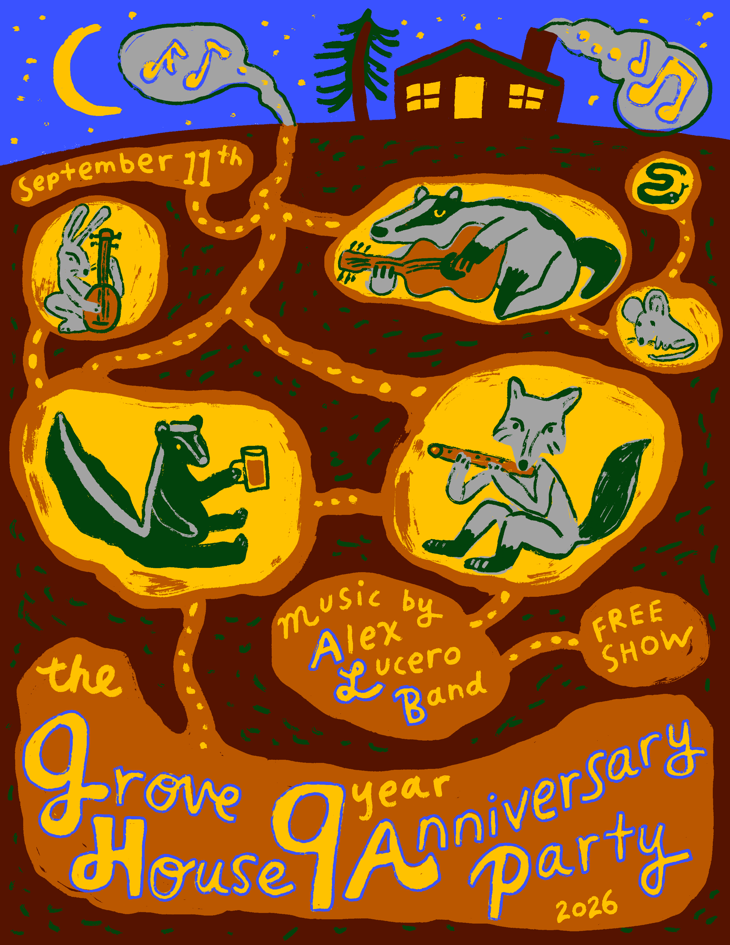 The Grove House Anniversary Party ft The Alex Lucero Band