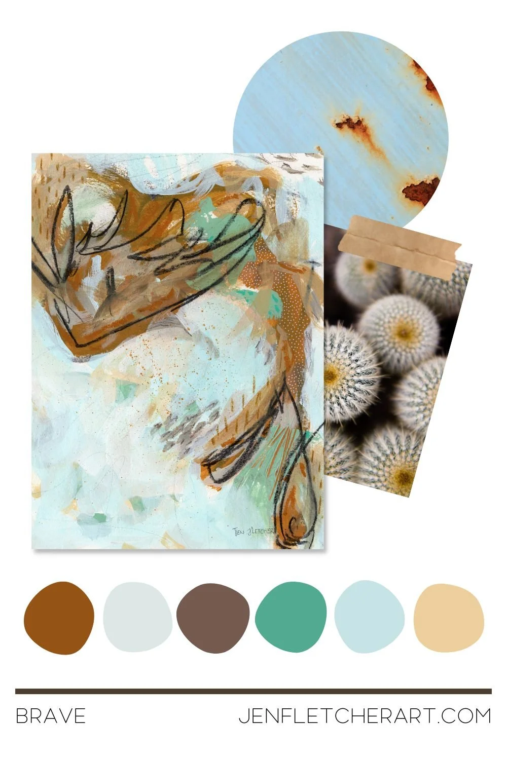 Color Garden Palette 5 - Brave