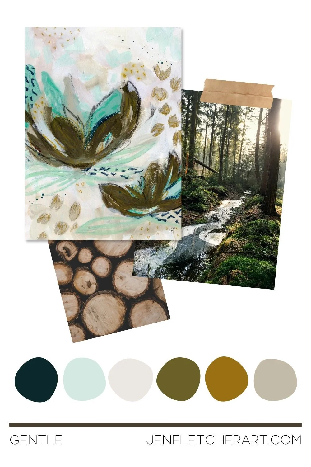 Color Garden Palette 2 - Gentle