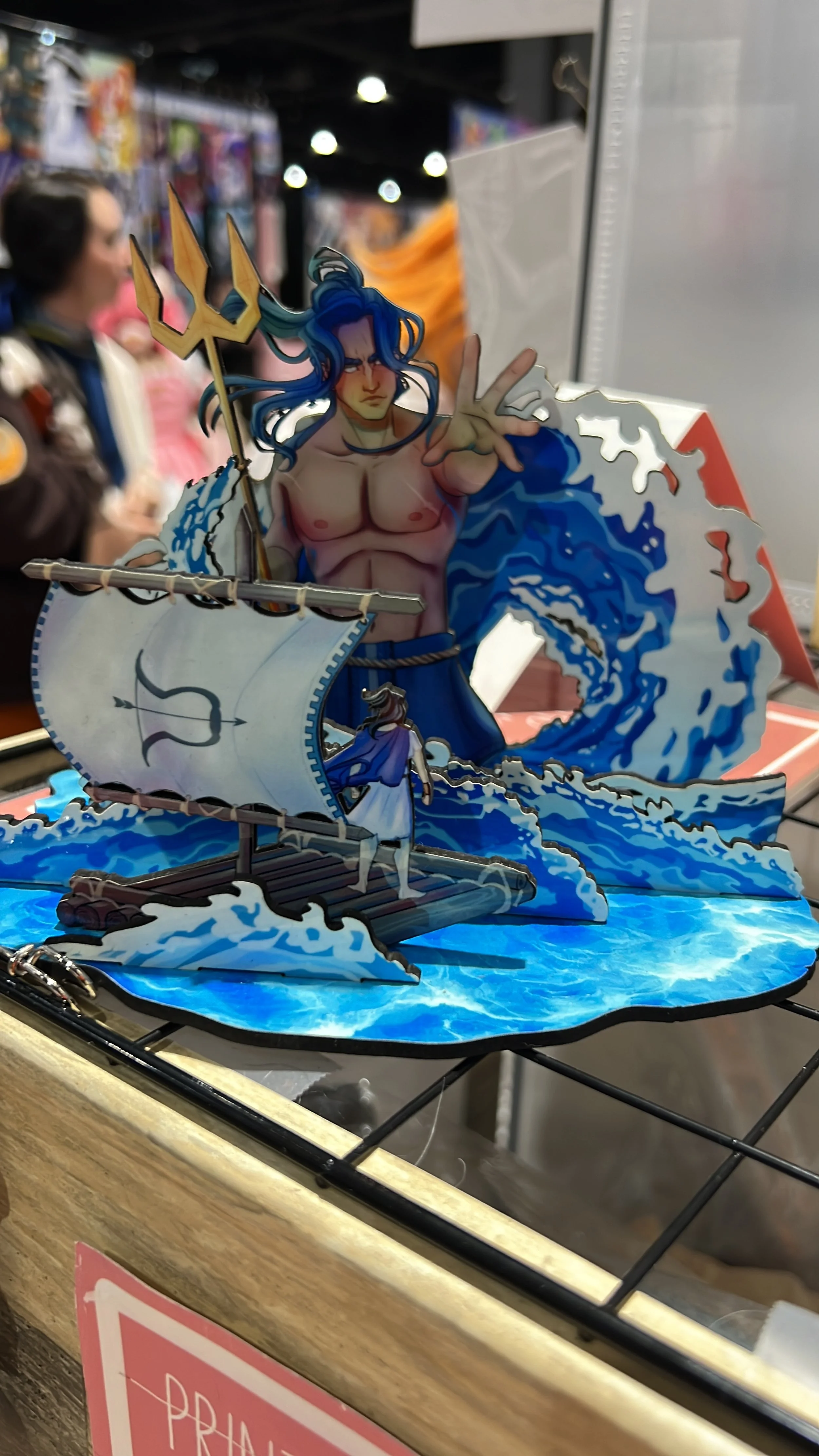 Poseidon vs Odysseus Standee