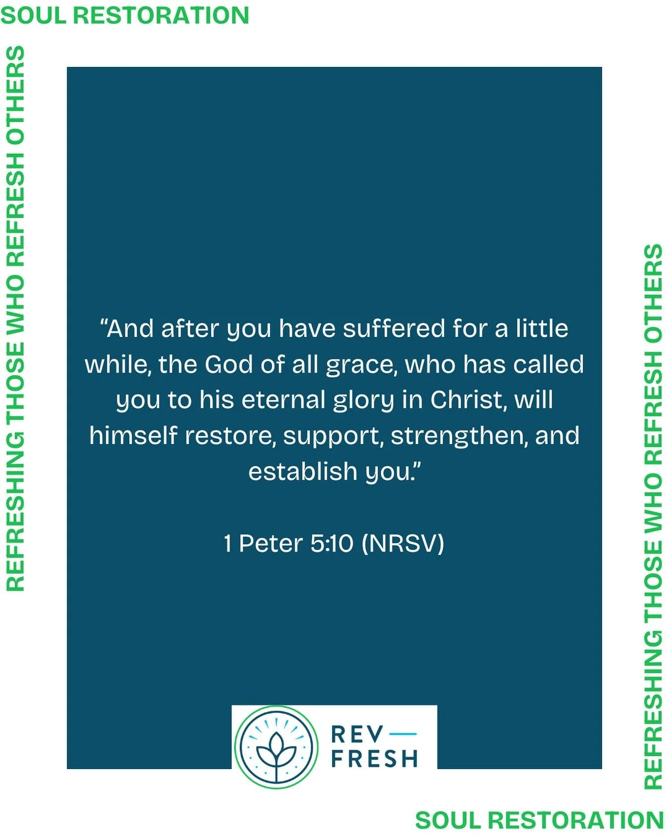 The God of all grace will restore, support, and strengthen you&mdash;lean on Him today. ✨