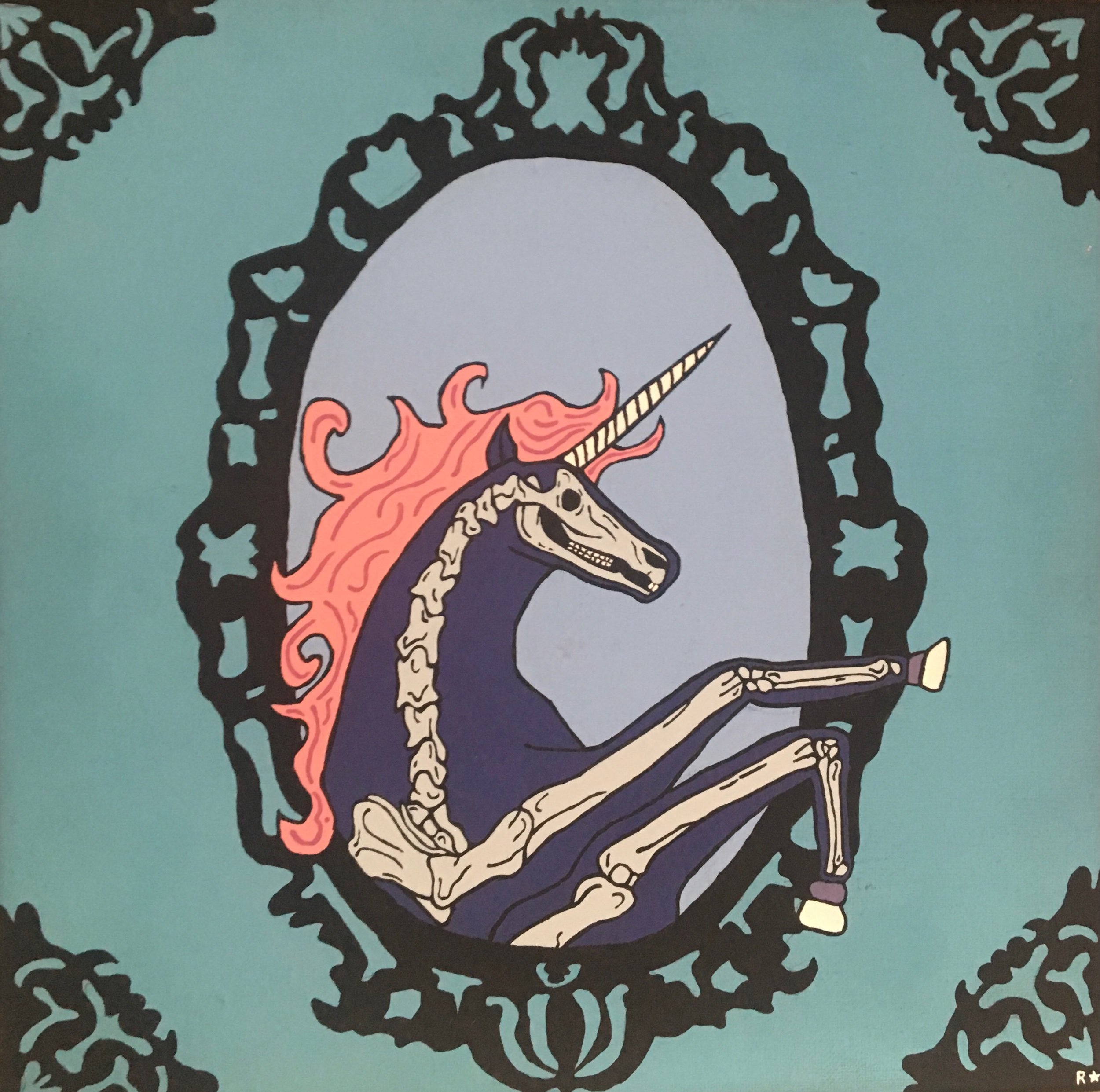 "Lani's Unicorn" 2019 - Acrylic