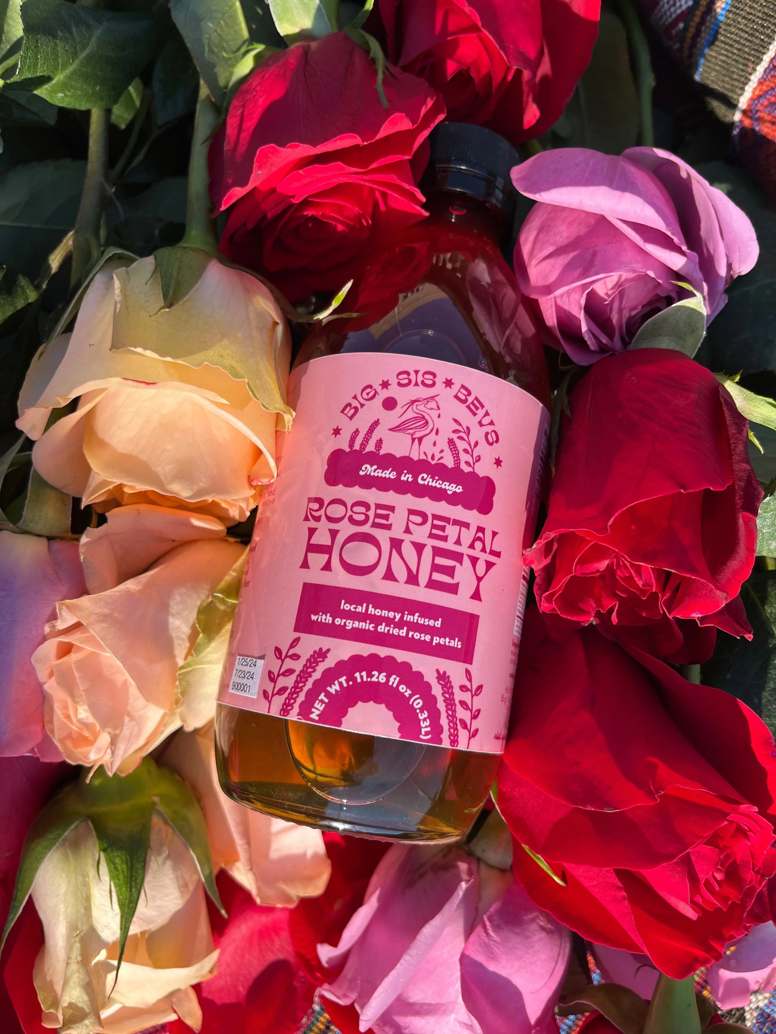 Rose Petal Honey