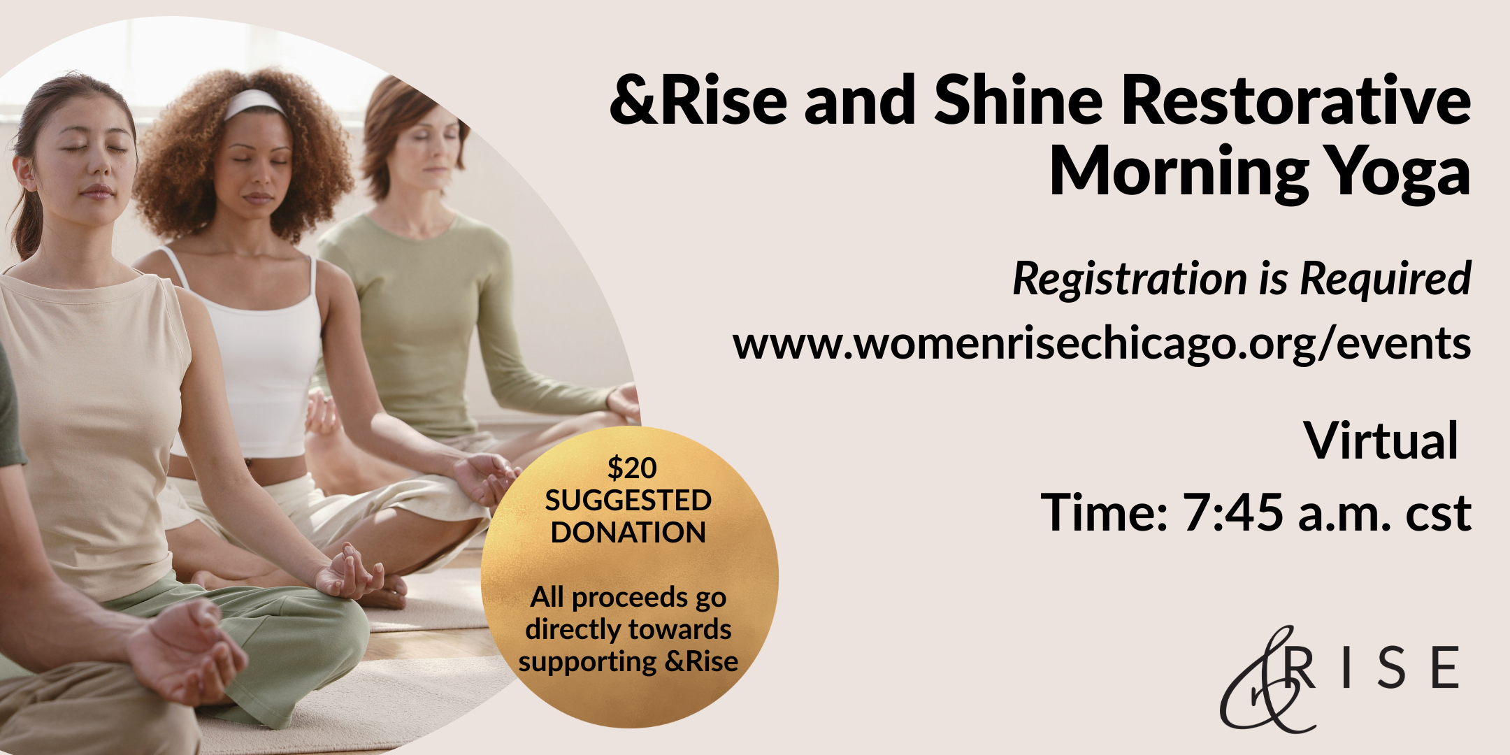 &Rise and Shine Restorative Morning Yoga