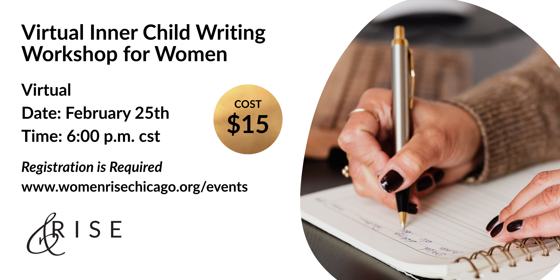 Virtual Inner Child Writing Workshop for Women