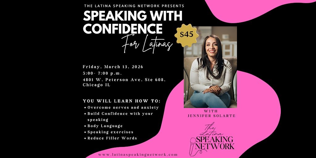 Speaking With Confidence Workshop for Latina Professionals