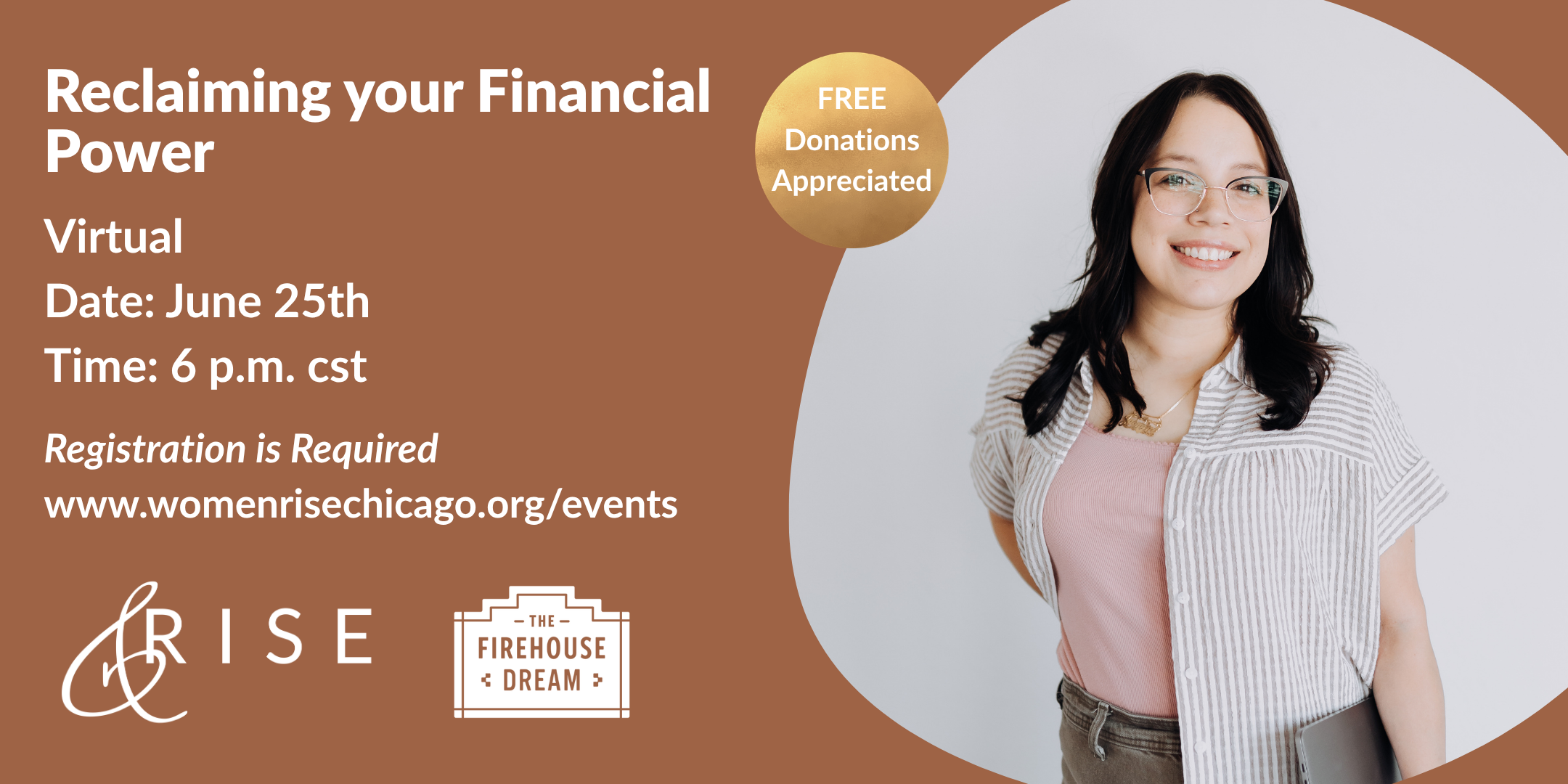 Virtual Reclaiming Your Financial Power with Jazmine Lopez