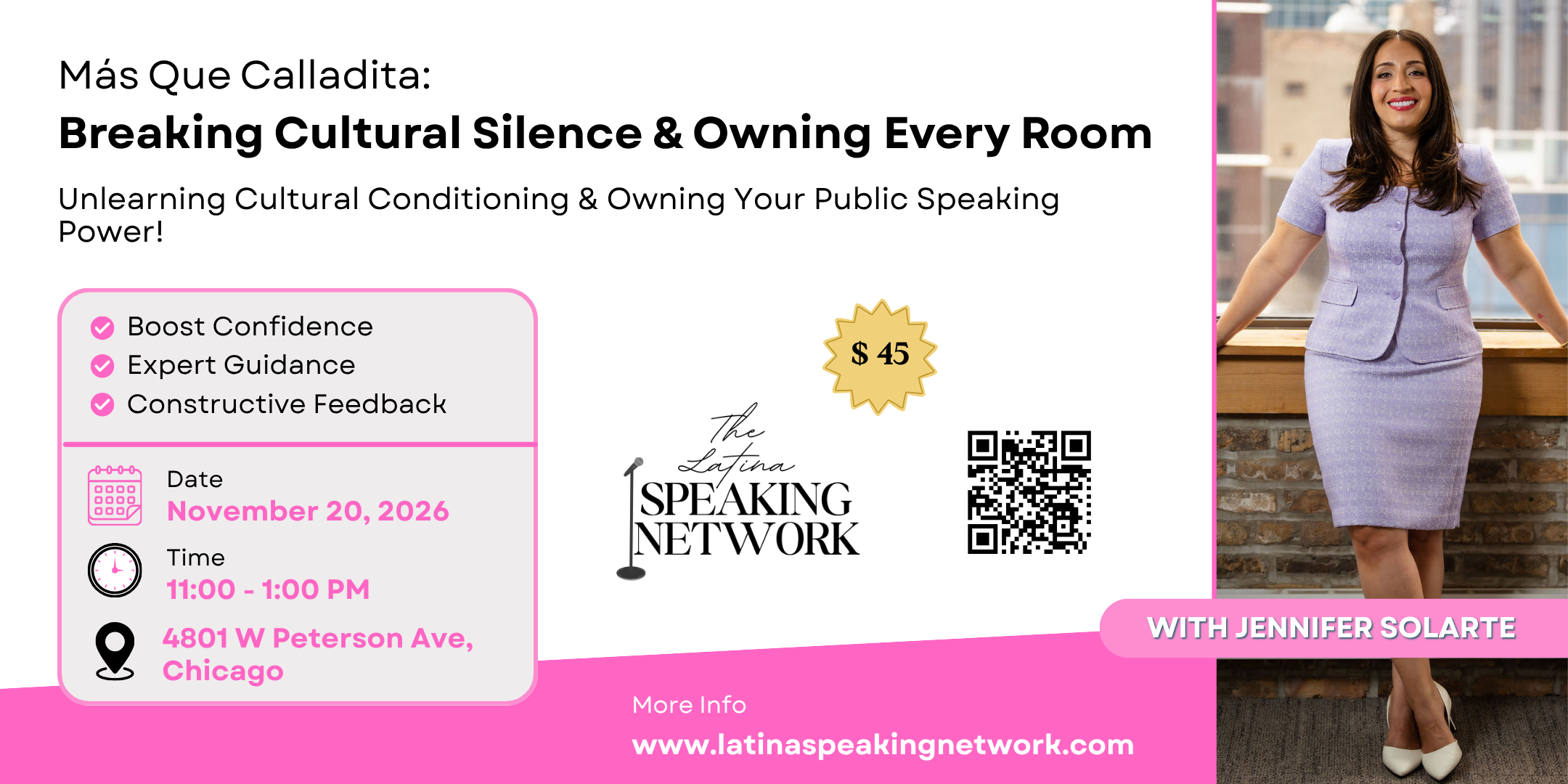 Más Que Calladita: Breaking Cultural Silence & Owning Every Room