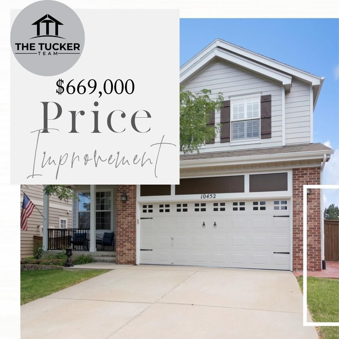 Price improvement at Ketchwood in Highlands Ranch. If you&rsquo;ve been searching for an affordable family home that is truly move in ready (and ready to host all your people for football season!) this is it! #coloradorealestate #highlandsranch #fors