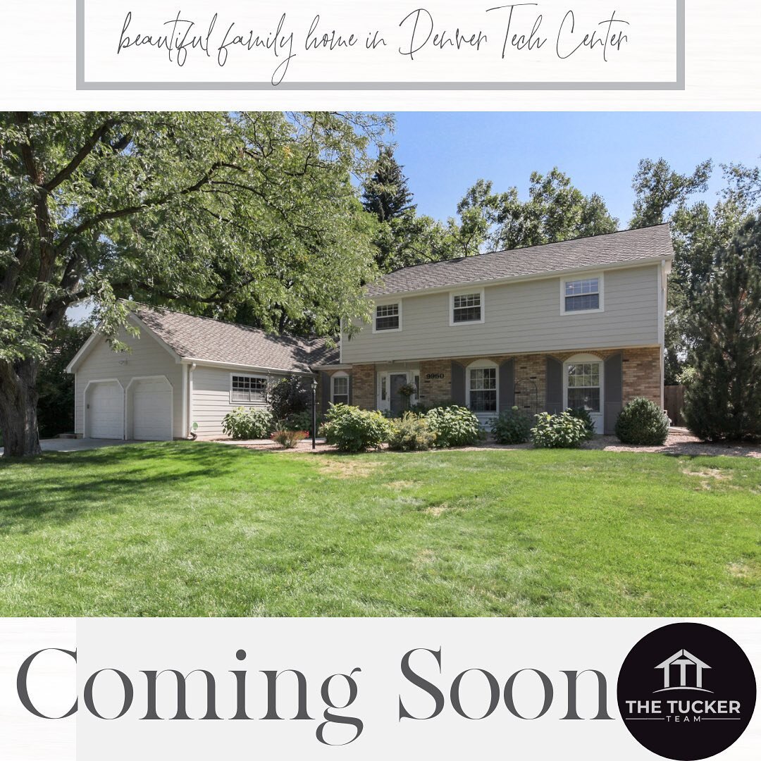 Cherry creek schools. Charming Greenwood Village neighborhood. Bike paths. DTC location. #comingsoon #denverrealtor #denvercolorado #denverrealestate #greenwoodvillage #greenwoodvillageco