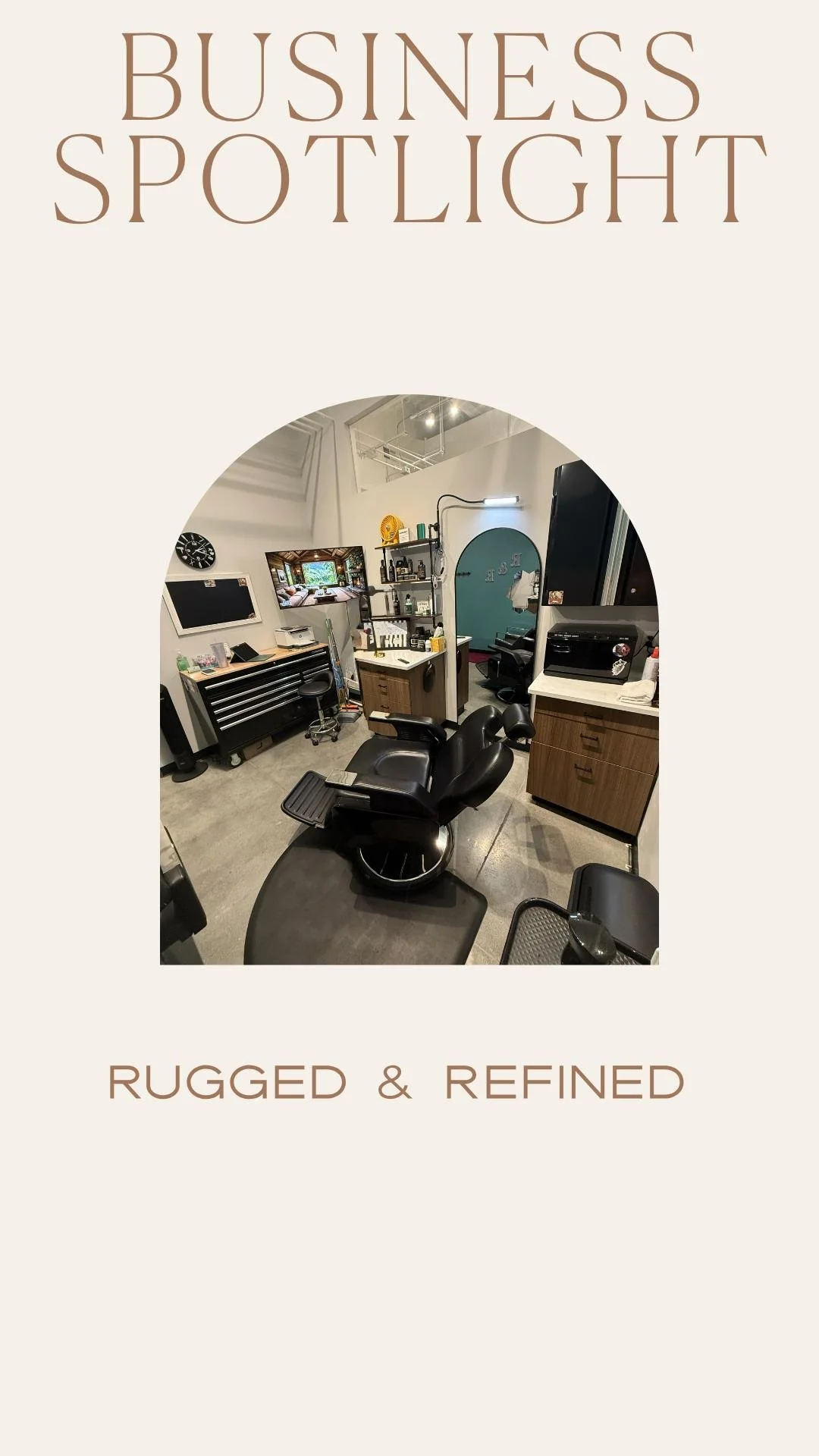 ✨Rise to Greatness at Rugged and Refined Men's Hair Shop✨ Christina, the visionary owner, pours her heart into every detail, empowering men to unlock their full potential. With 20+ years of experience, she inspires excellence every day, fueling her b