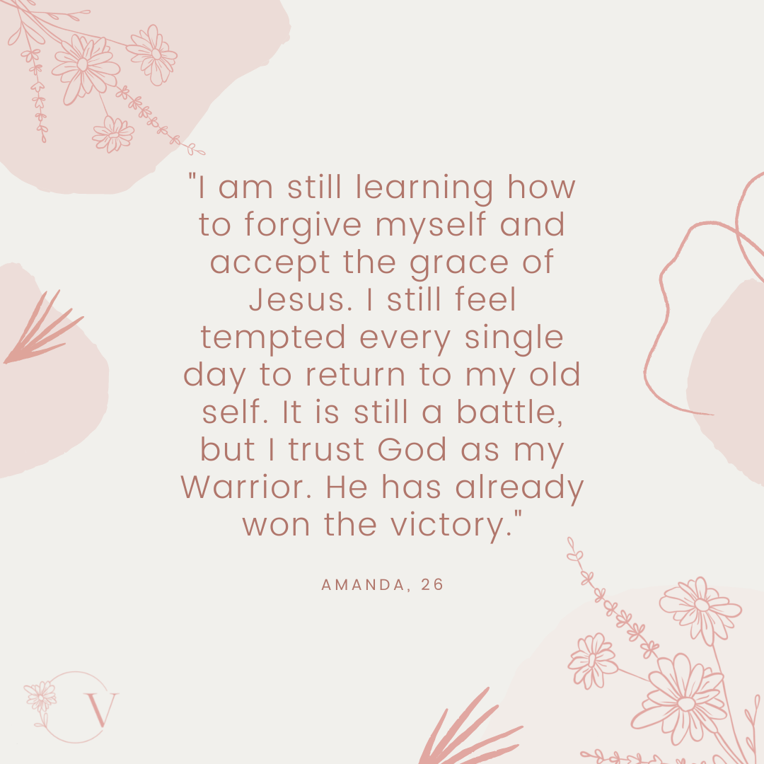 Amanda’s Testimony: Baby Steps to Freedom