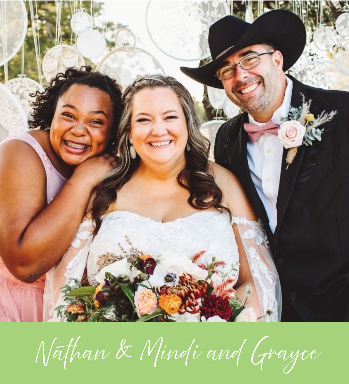 We’re Mindi and Nathan, proud parents to our young adult daughter, Grayce. We hope to welcome another child into our home and hearts join us as we travel to fun places, visit Grayce at college and spend quality time at home with our pets. We have dev