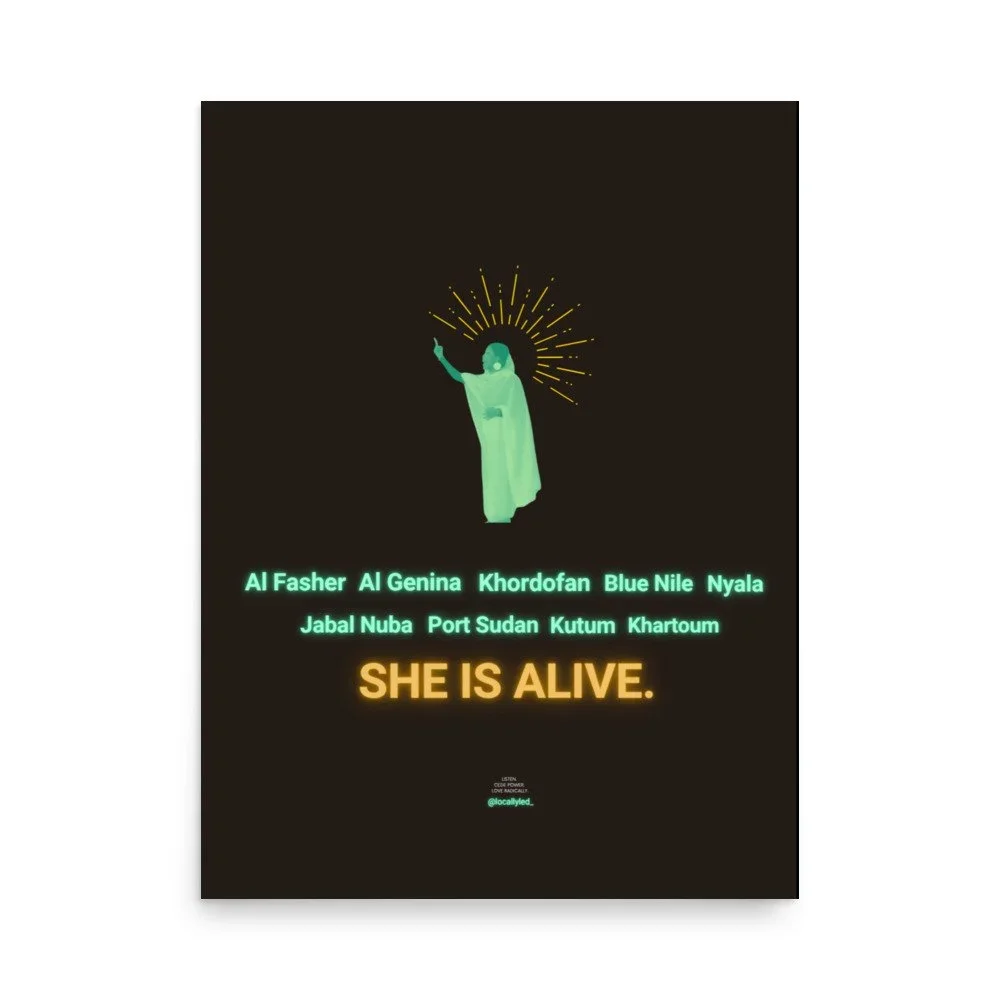 She Is Alive Sudan Poster