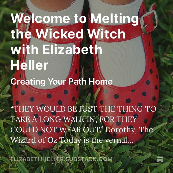 We've moved to Substack! You can find all things Kids and Teen Super Journal at our new home along with my new &quot;blog-letter&quot; called Melting the Wicked Witch: Creating Your Path Home. Each week I will use the paradigm of the Wizard of Oz as 