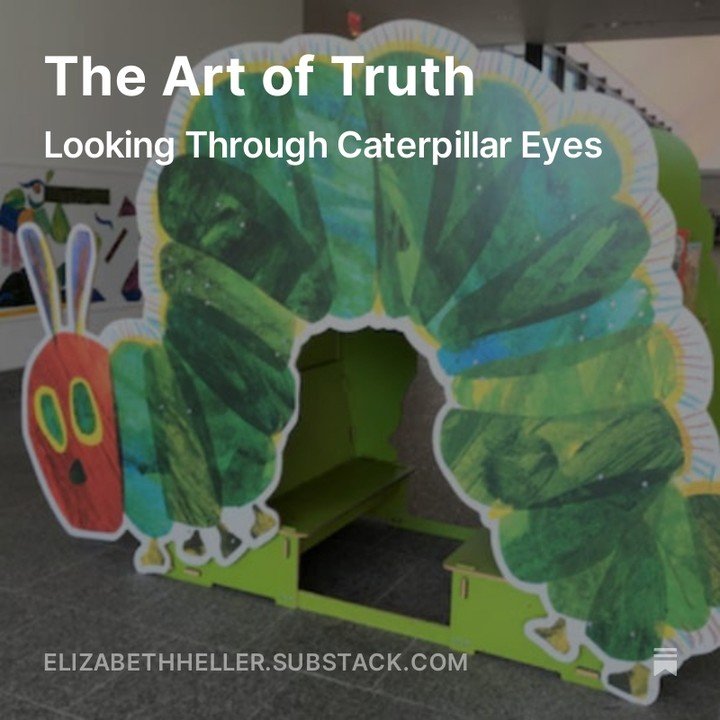 Truth is transformative! Read about how I found myself inside a giant caterpillar and then emerged with new wings. You may find yourself doing the same! Please share and enjoy.

#metamorphosis #truthtransforms #mindfulmoment #substacknewsletter 

htt