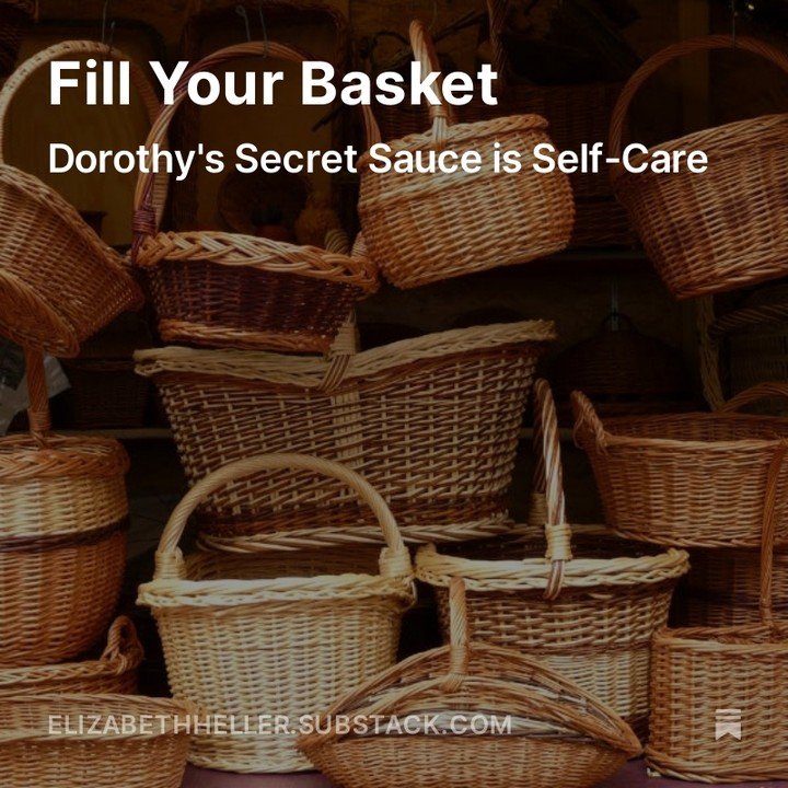 Self-Care might mean more than you think. Read our creator Elizabeth Heller's latest Substack newsletter and decide for yourself!
https://open.substack.com/pub/elizabethheller/p/fill-your-basket?r=2087f8&amp;utm_campaign=post&amp;utm_medium=web
#self