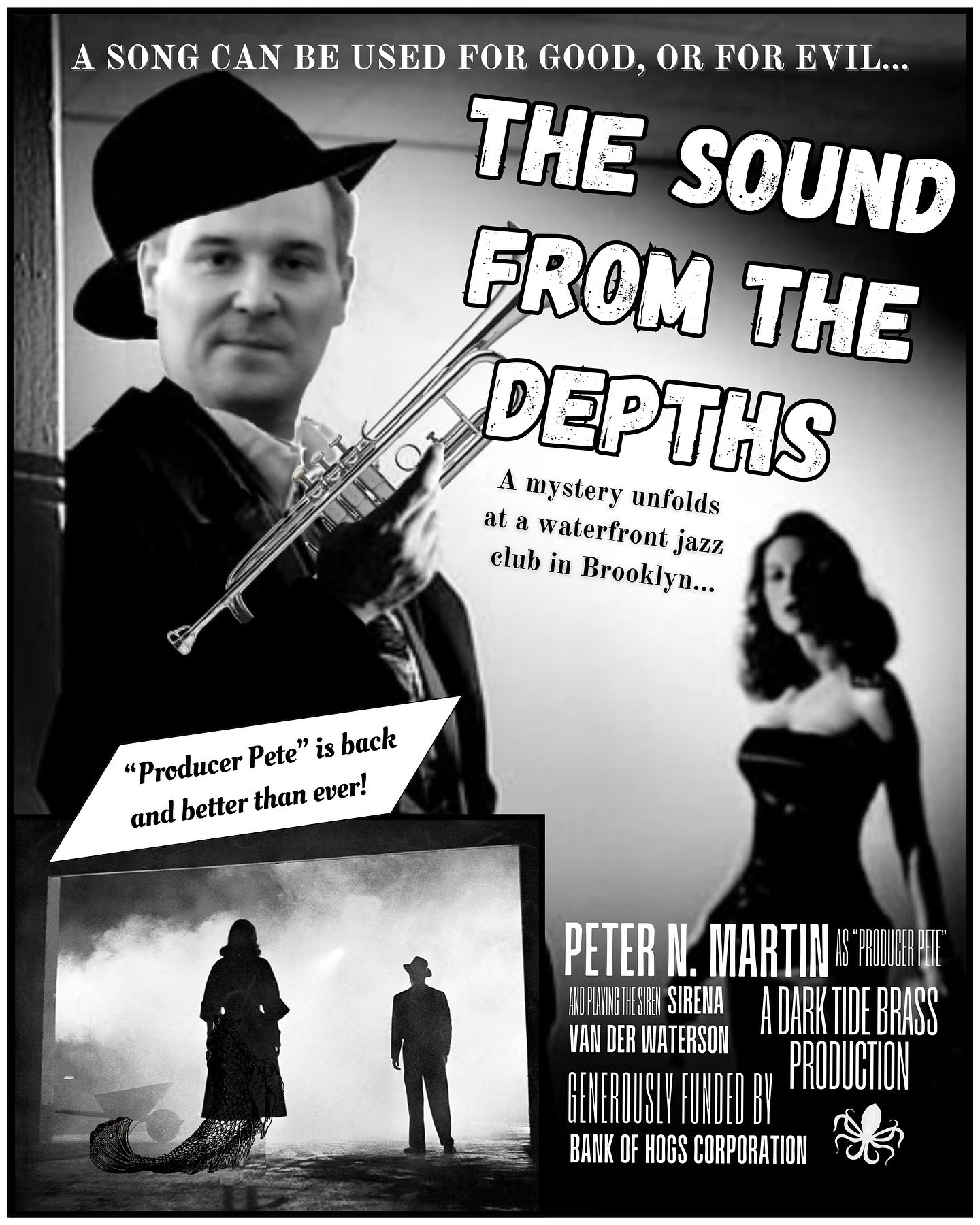 Please help us wish our trumpet player Pete Martin @peternmartin a very happy birthday! Pete's got class (he's British), jazz (amazing trumpet solos), and has helped us record our two singles (available for streaming everywhere) 🙌 ...And when it com