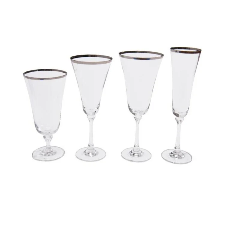 Bella Platinum Rim Collection