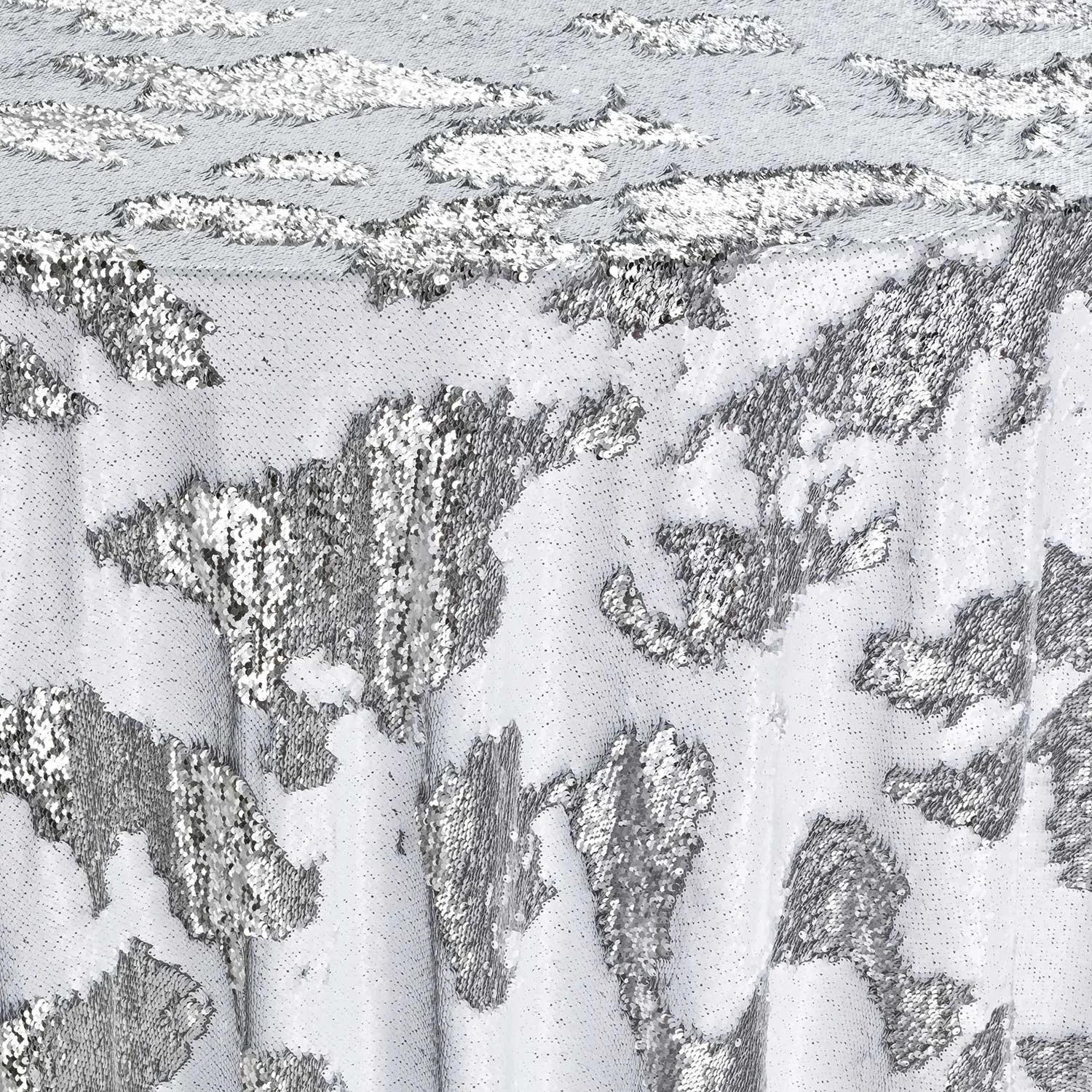 Silver/White Mermaid Sequin