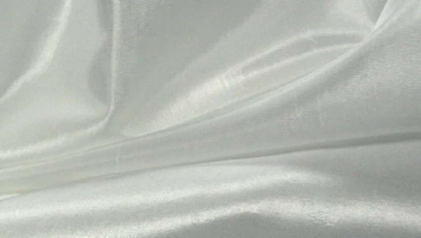 White Satin Draping