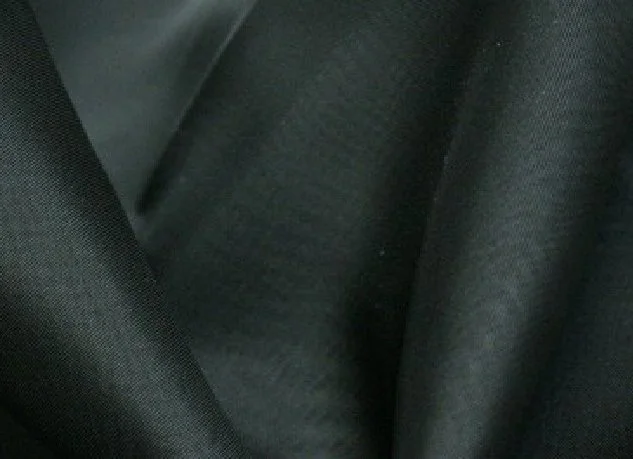 Black Sheer Draping