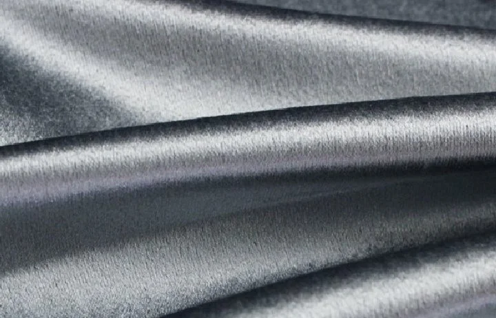 Silver Velvet Draping