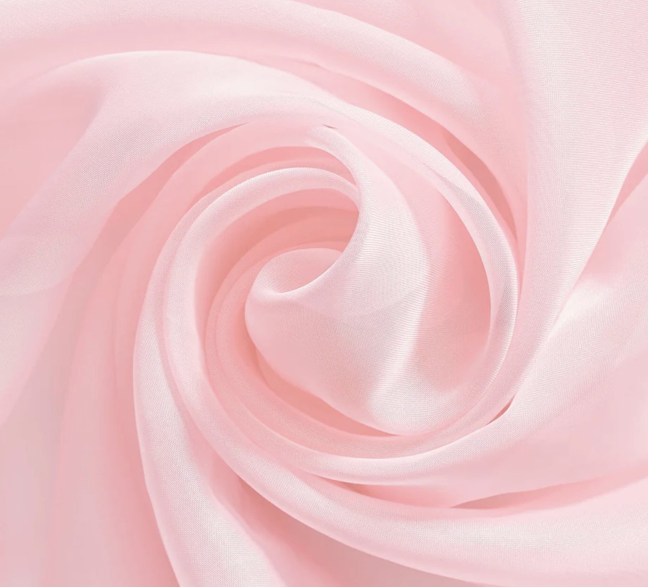 Light Pink Sheer Draping