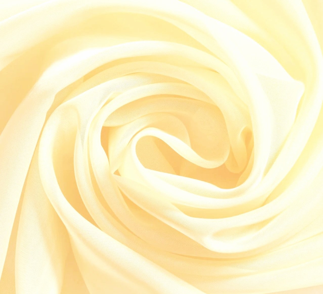 Ivory Sheer Draping