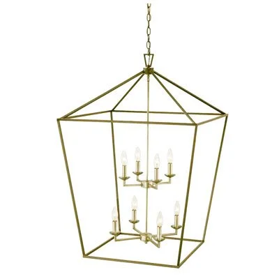 "Como" Gold Chandelier